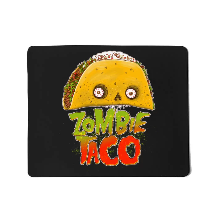 Funny Zombie Taco Mousepad