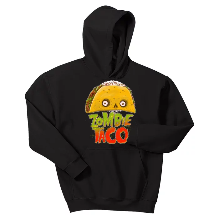 Funny Zombie Taco Kids Hoodie