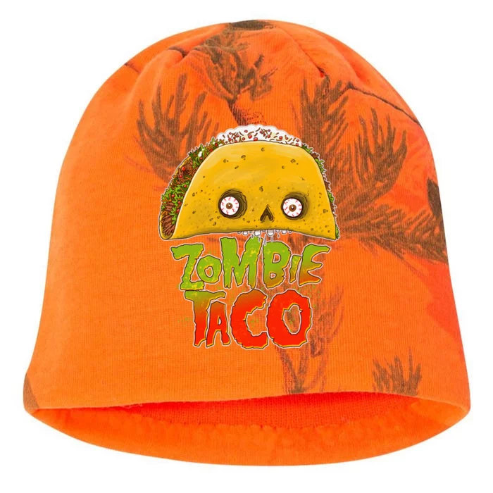 Funny Zombie Taco Kati - Camo Knit Beanie