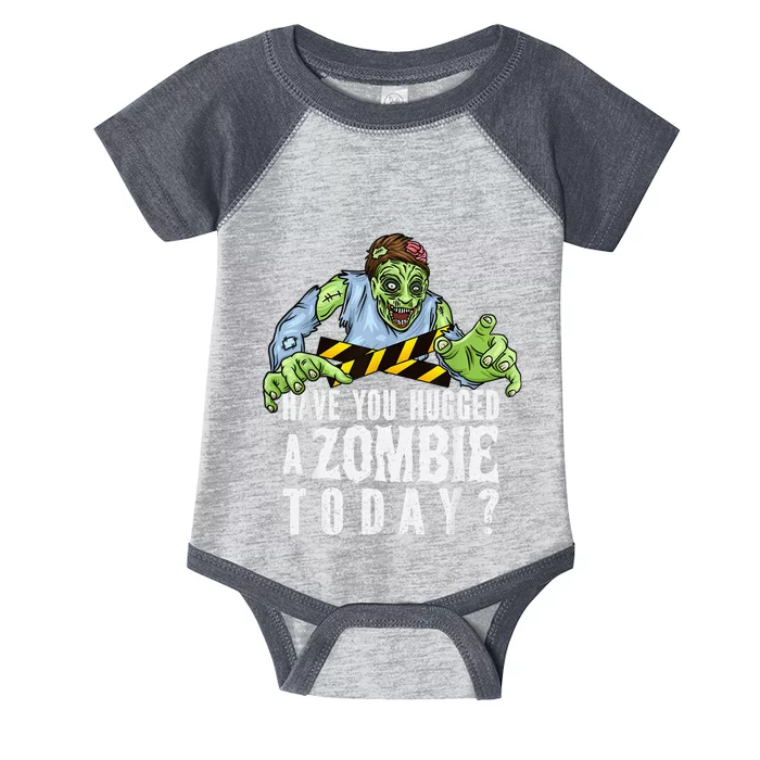 Funny Zombie Tshirt, Funny Halloween Tee, Zombie Lover Infant Baby Jersey Bodysuit