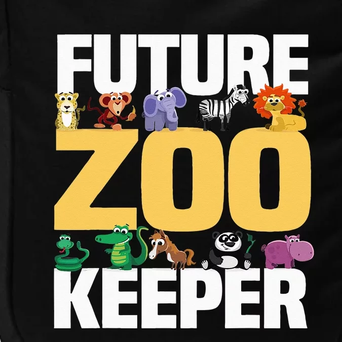 Future Zookeeper Zoogoer Zoo Costume Animal Lover Keeper Impact Tech Backpack