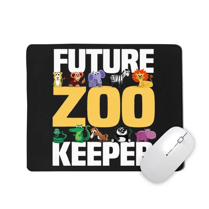 Future Zookeeper Zoogoer Zoo Costume Animal Lover Keeper Mousepad