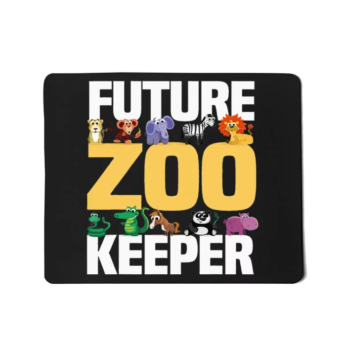 Future Zookeeper Zoogoer Zoo Costume Animal Lover Keeper Mousepad