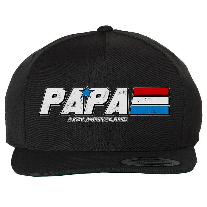 G.I. Papa Real American Hero Wool Snapback Cap