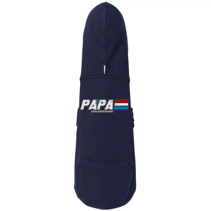 G.I. Papa Real American Hero Doggie 3-End Fleece Hoodie