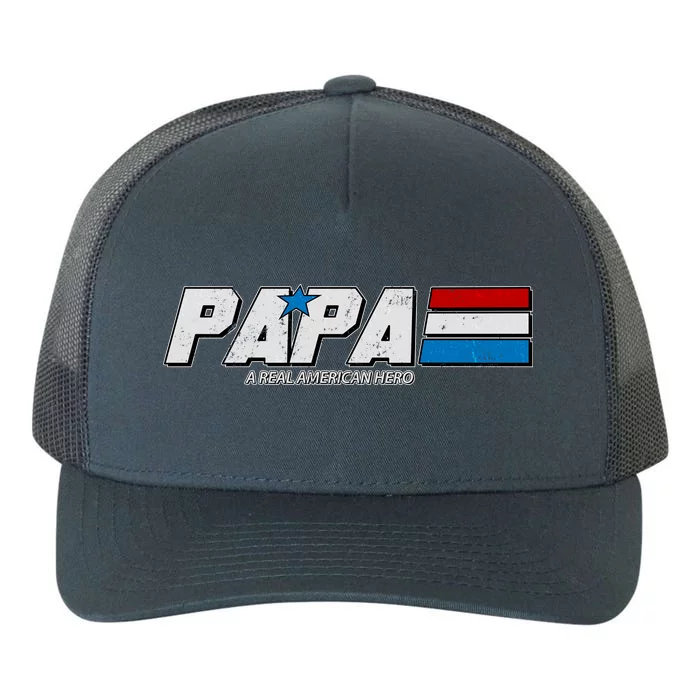 G.I. Papa Real American Hero Yupoong Adult 5-Panel Trucker Hat