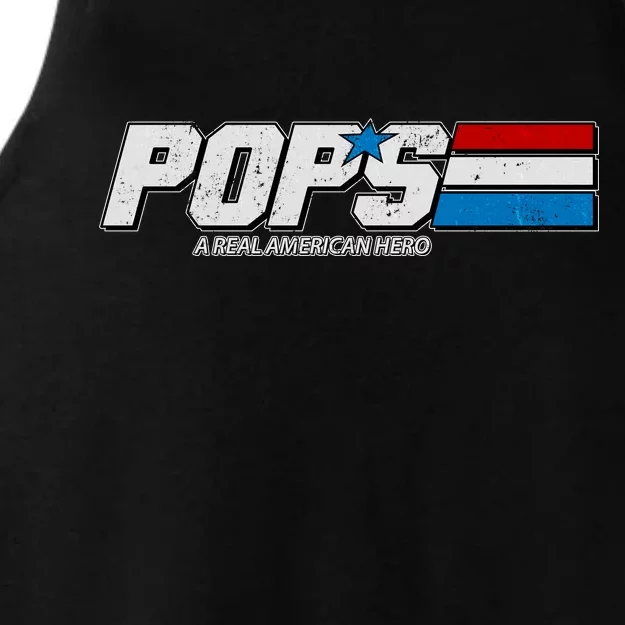 G.I. Pops Real American Hero Ladies Tri-Blend Wicking Tank