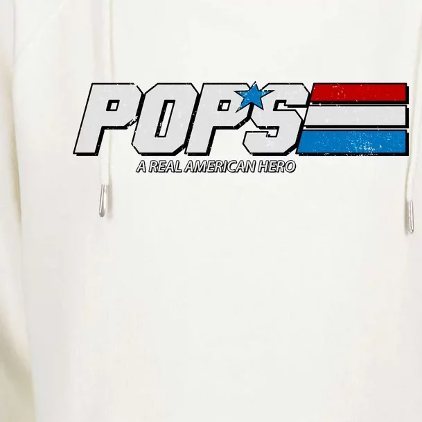 G.I. Pops Real American Hero Womens Funnel Neck Pullover Hood