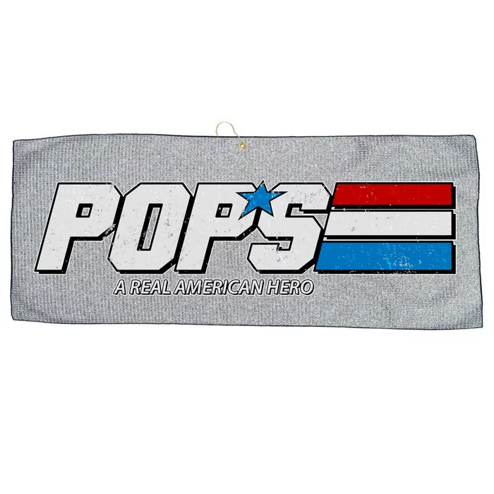 G.I. Pops Real American Hero Large Microfiber Waffle Golf Towel