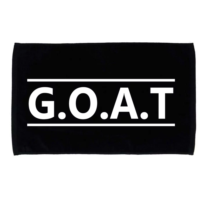 G.O.A.T Goat Great Of All Time Microfiber Hand Towel