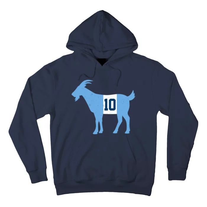 Messi Goat #10 Argentina Soccer Hoodie