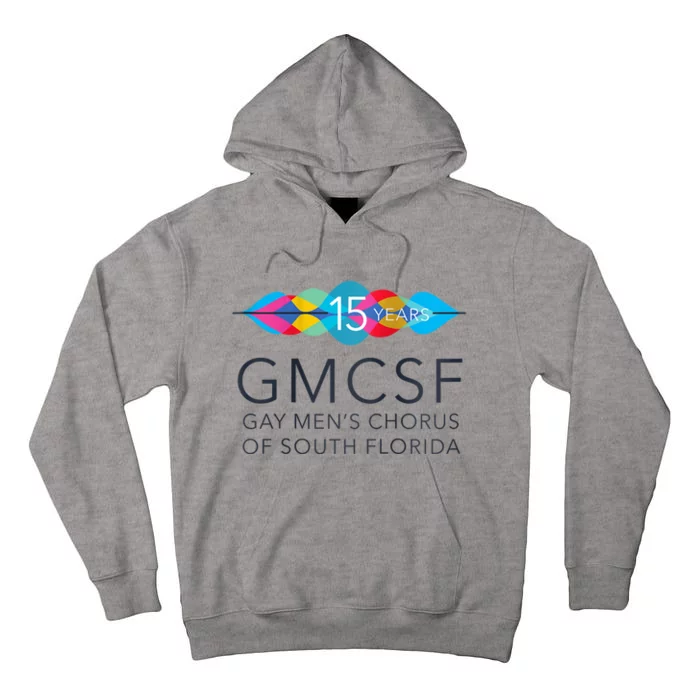 Gmcsf 15th Anniversary Logo White Raglan Baseball Tall Hoodie