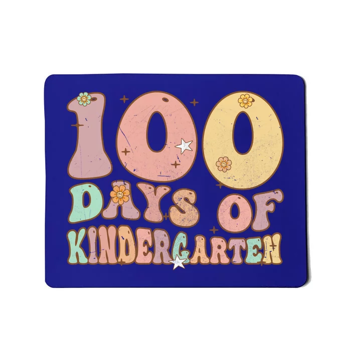 Groovy 100 Days Of Kindergarten For Teacher Cute 100 Days Of Cool Gift Mousepad