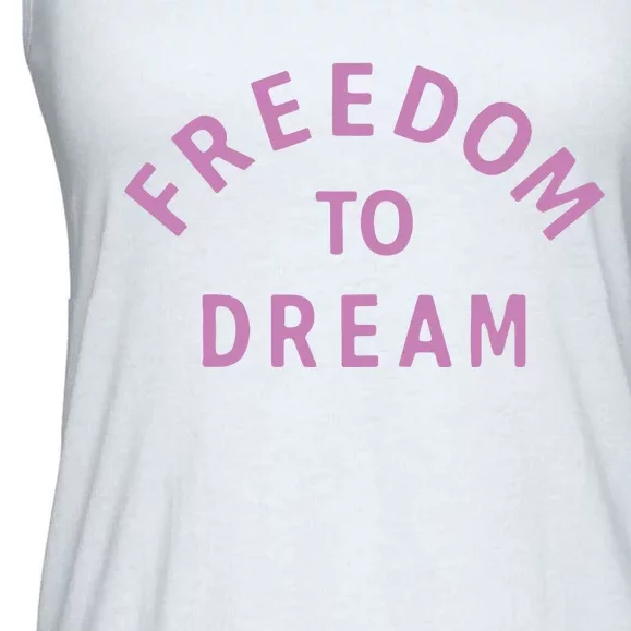 Goat 10 Freedom To Dream Ladies Essential Flowy Tank