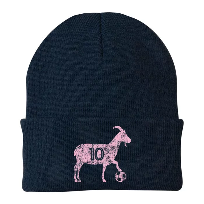 Goat 10 Funny Soccer Knit Cap Winter Beanie