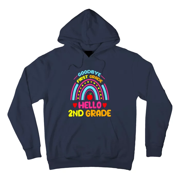 Goodbye 1st Grade Hello 2nd Grade Graduation Hoodie