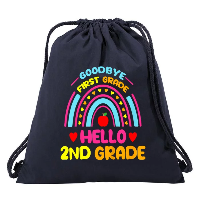 Goodbye 1st Grade Hello 2nd Grade Graduation Drawstring Bag