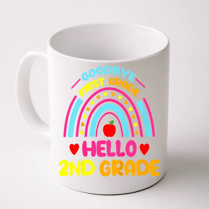 Goodbye 1st Grade Hello 2nd Grade Graduation Front & Back Coffee Mug