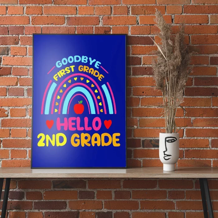 Goodbye 1st Grade Hello 2nd Grade Graduation Poster