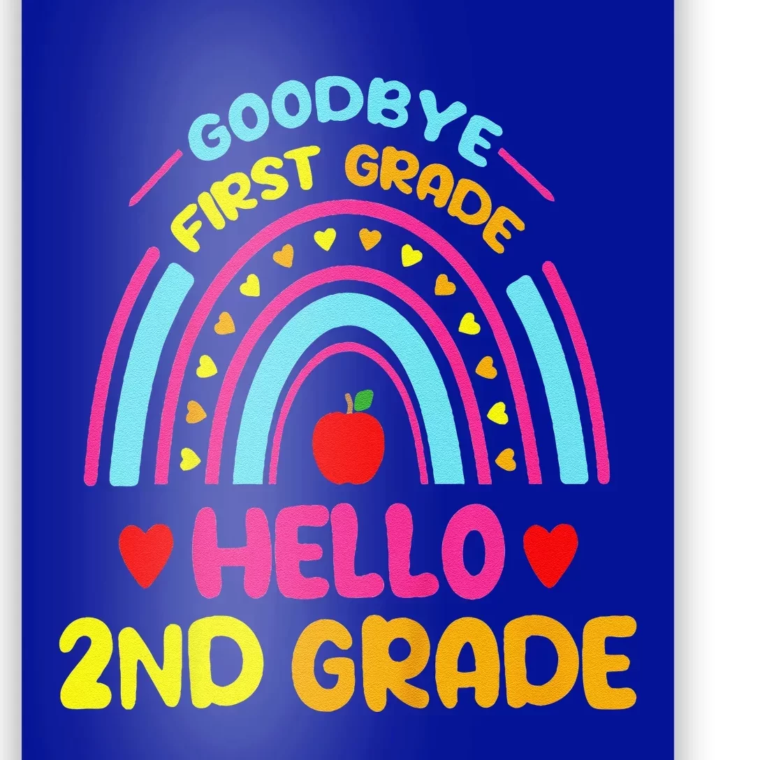 Goodbye 1st Grade Hello 2nd Grade Graduation Poster