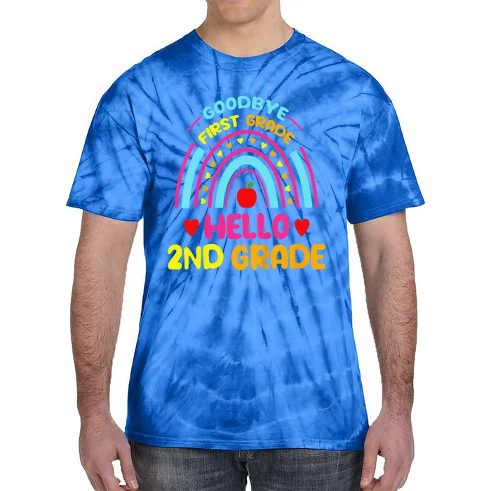 Goodbye 1st Grade Hello 2nd Grade Graduation Tie-Dye T-Shirt