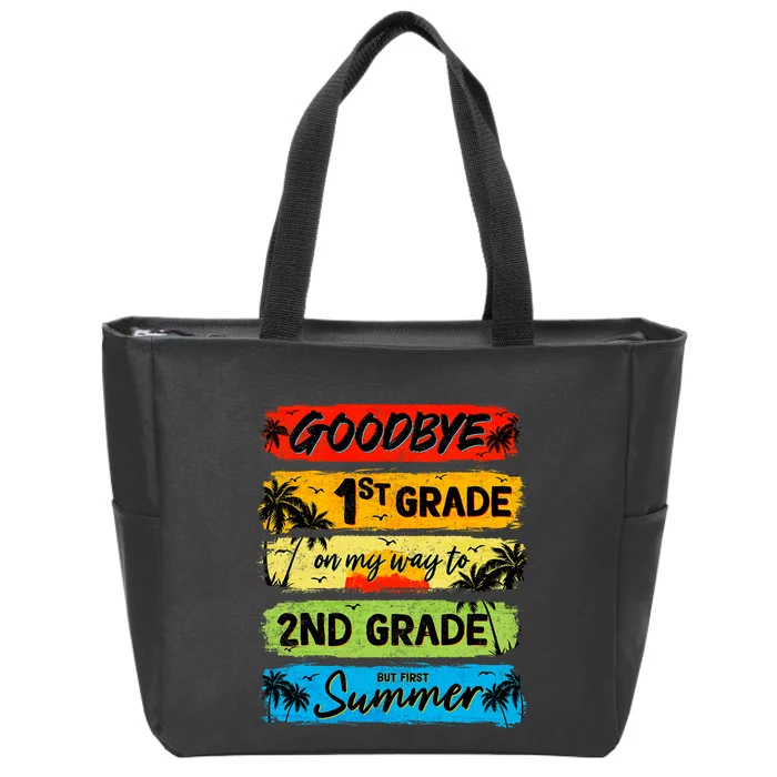 Goodbye 1st Grade Summer Graduation Teacher Zip Tote Bag