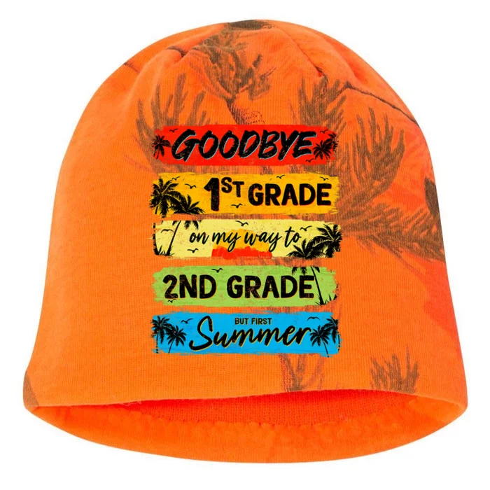 Goodbye 1st Grade Summer Graduation Teacher Kati - Camo Knit Beanie