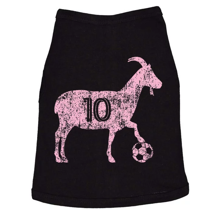 Goat 10 Hoodie For Funny Soccer Doggie Tank