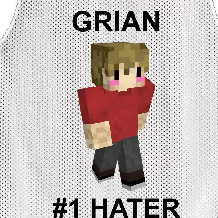 Grian #1 Hater Mesh Reversible Basketball Jersey Tank