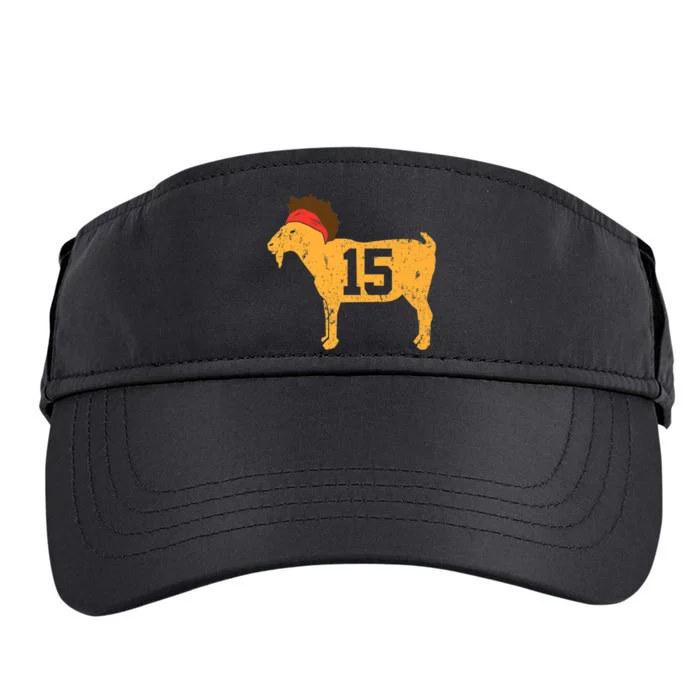 GOAT 15 MVP The Young Greatest of All Time Premium Adult Drive Performance Visor