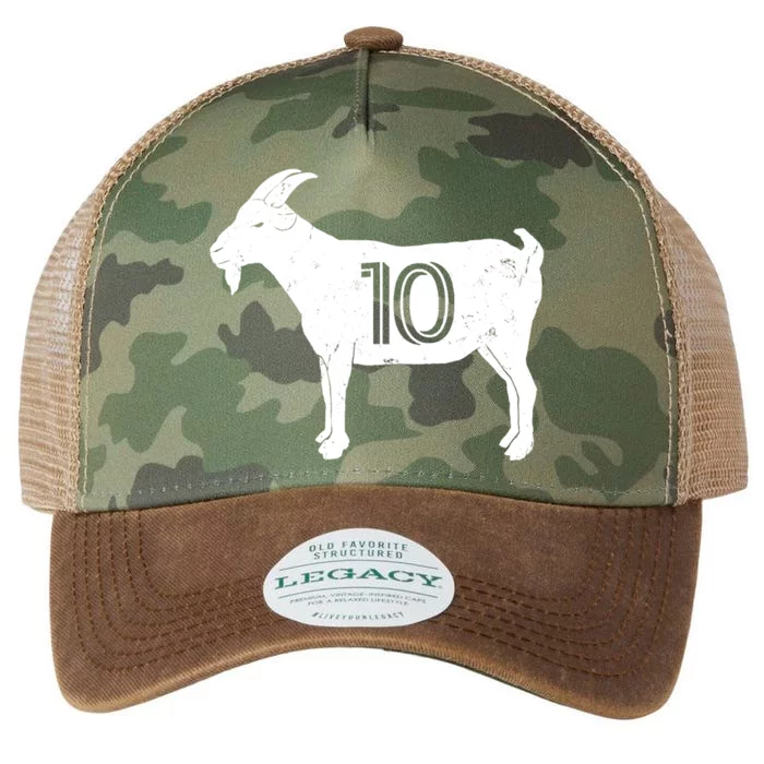 Goat 10 Miami Soccer Team Legacy Tie Dye Trucker Hat