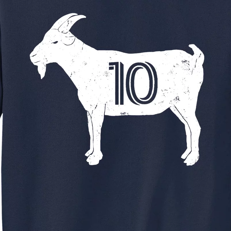 Goat 10 Miami Soccer Team Tall Sweatshirt