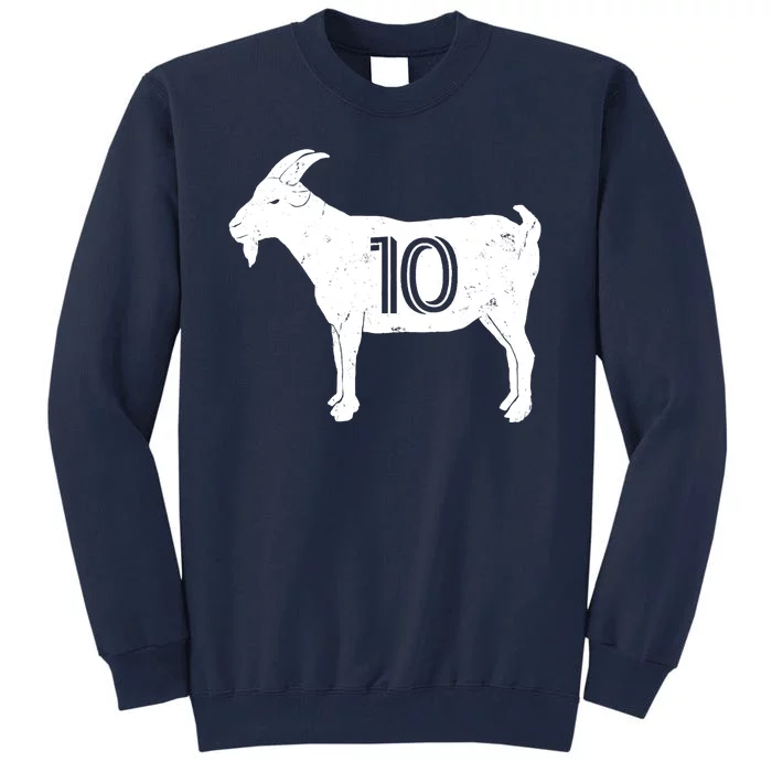 Goat 10 Miami Soccer Team Tall Sweatshirt