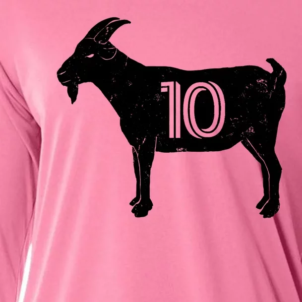 Goat 10 Miami Soccer Team Cooling Performance Long Sleeve Crew