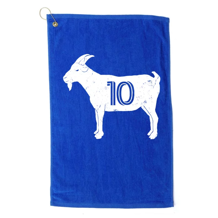 Goat 10 Miami Soccer Team Platinum Collection Golf Towel