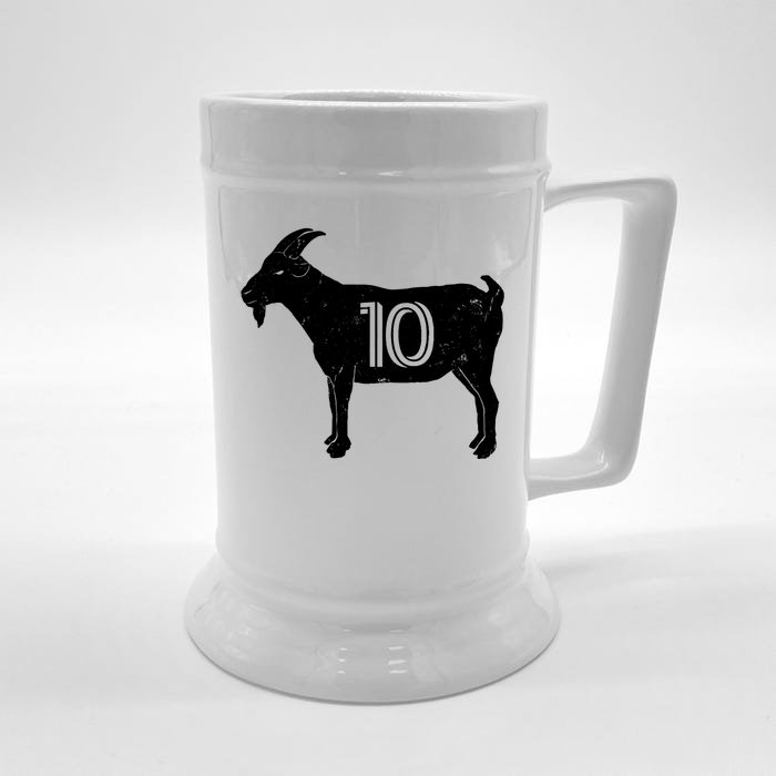 Goat 10 Miami Soccer Team Front & Back Beer Stein