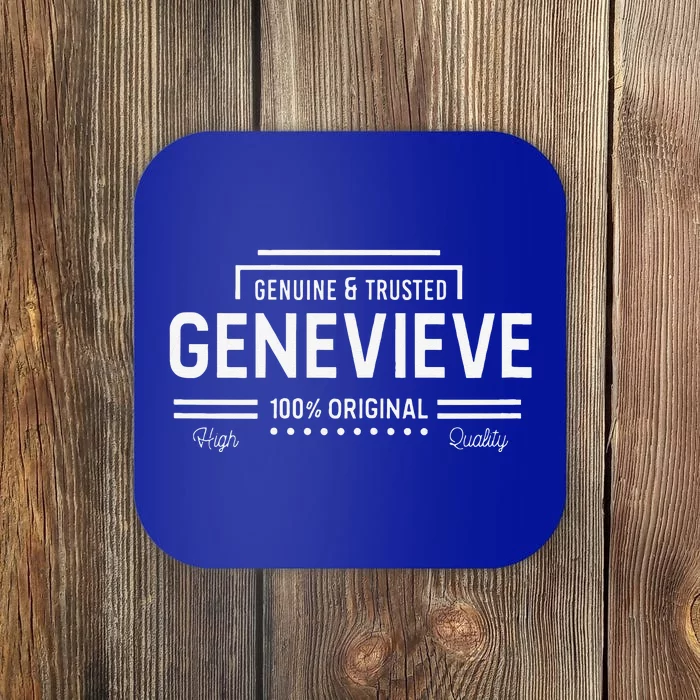 Genevieve 100 Original Genuine & Trusted Retro Coaster