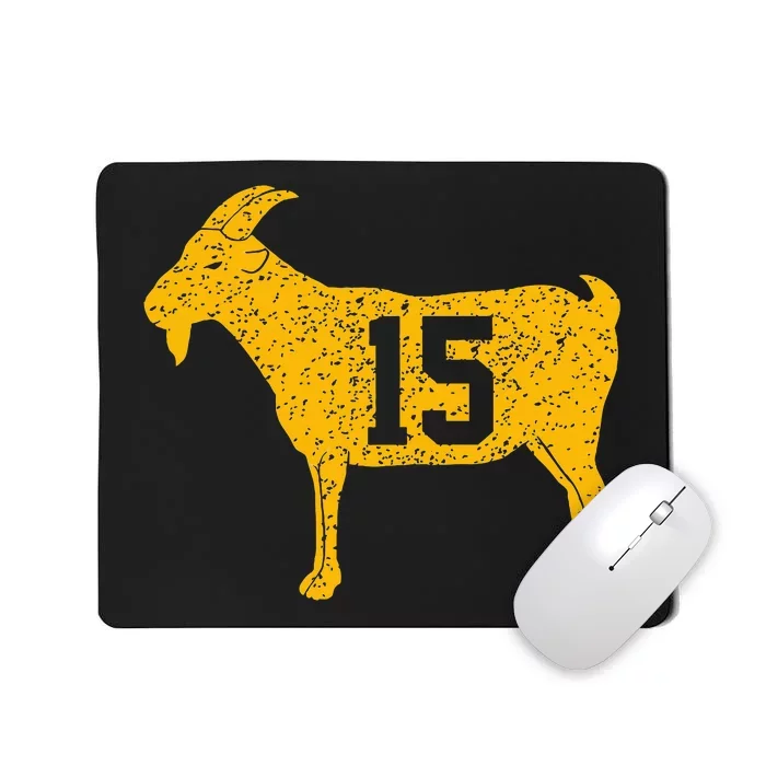 Goat 15 Vintage Golden Mousepad