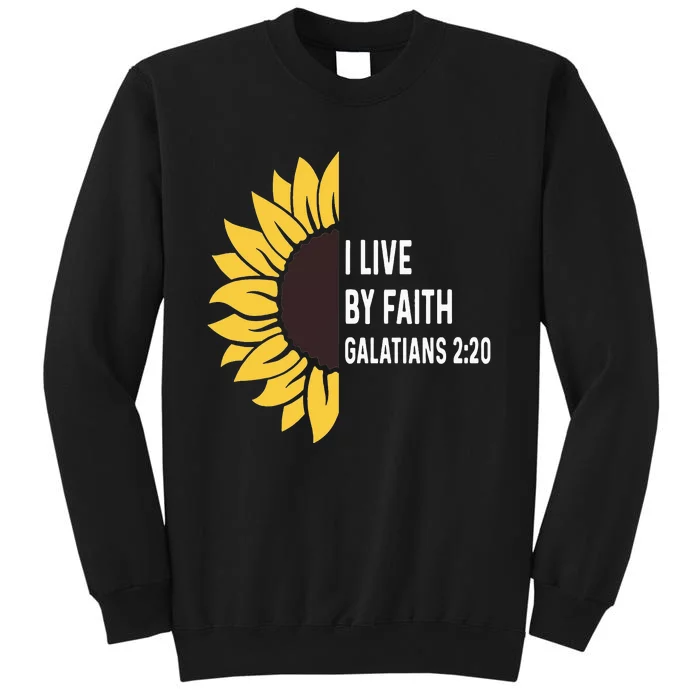 Galatians 220 2 20 God Jesus Religious Quote Christian Tall Sweatshirt