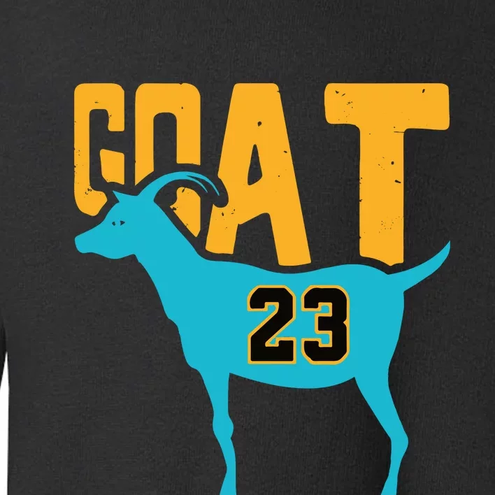 Goat 23 Air Retro Aqua 5s Matching Toddler Sweatshirt