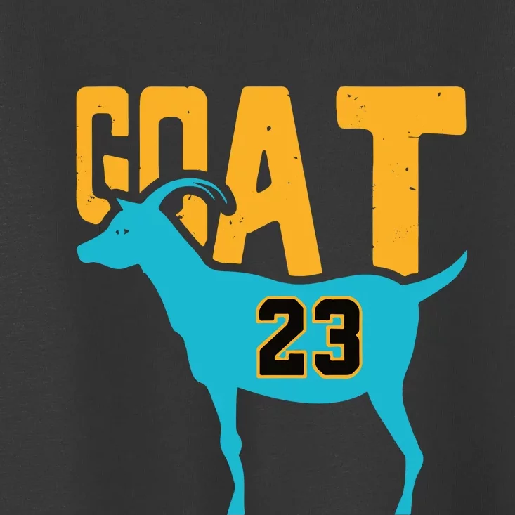 Goat 23 Air Retro Aqua 5s Matching Toddler T-Shirt