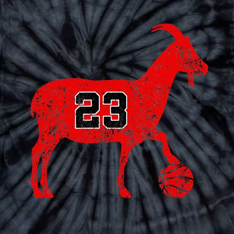 Goat 23 Funny Basketball Hoodie Tie-Dye T-Shirt