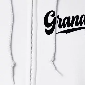 Grandpa 2024 Grandfather Est. 2024 Grandpa Est 2024 Full Zip Hoodie