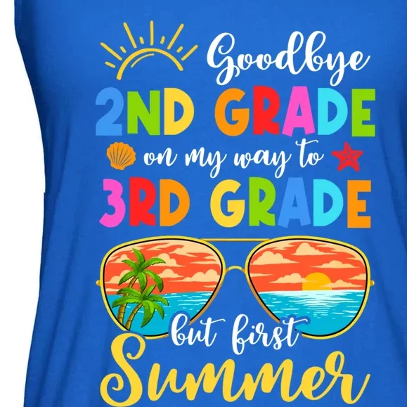 Goodbye 2nd Grade Graduation To 3rd Grade Hello Summer Funny Gift Ladies Essential Flowy Tank