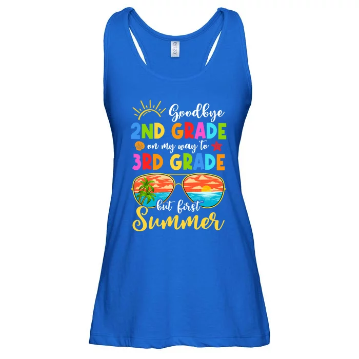 Goodbye 2nd Grade Graduation To 3rd Grade Hello Summer Funny Gift Ladies Essential Flowy Tank