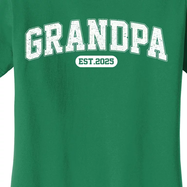 Grandpa 2025 Grandfather Est. 2025 Grandpa Est 2025 Women's T-Shirt