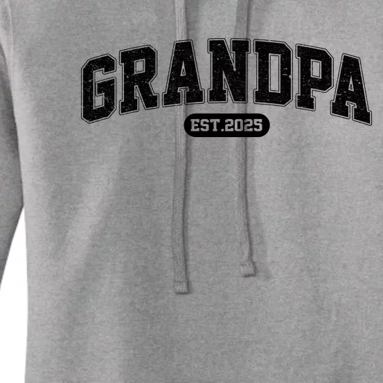 Grandpa 2025 Grandfather Est. 2025 Grandpa Est 2025 Women's Pullover Hoodie