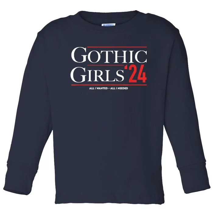 Gothic 24 Toddler Long Sleeve Shirt