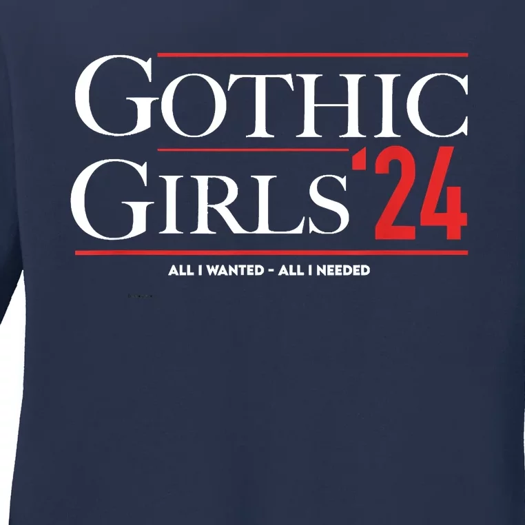 Gothic 24 Ladies Long Sleeve Shirt