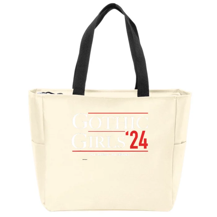 Gothic 24 Zip Tote Bag